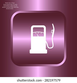 gas station - vector icon