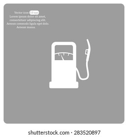 gas station - vector icon