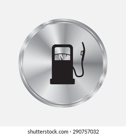 gas station - vector icon