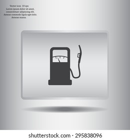 gas station - vector icon