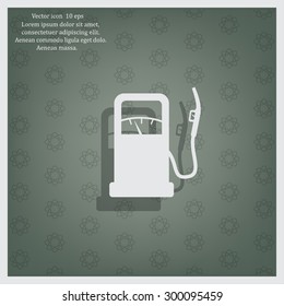 gas station - vector icon