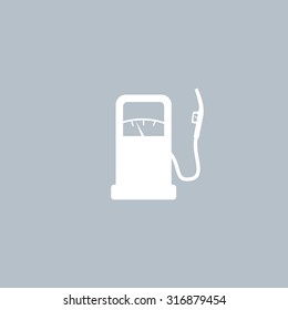 gas station - vector icon