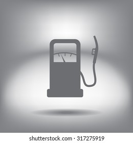 gas station - vector icon