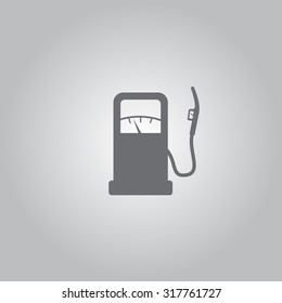 gas station - vector icon
