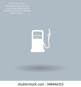 gas station - vector icon