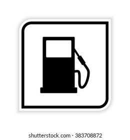 gas station  - vector icon