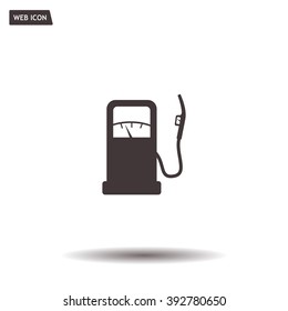 gas station - vector icon