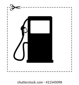 gas station vector icon