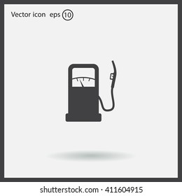 gas station - vector icon
