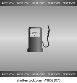 gas station - vector icon
