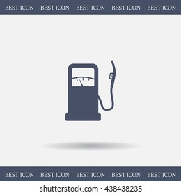gas station - vector icon