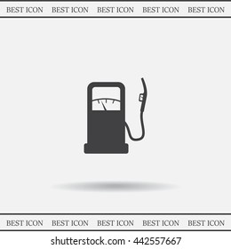 gas station - vector icon