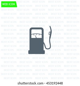 gas station - vector icon