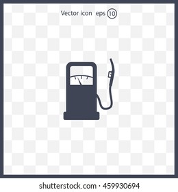 gas station - vector icon