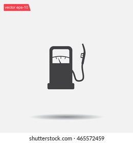 gas station - vector icon