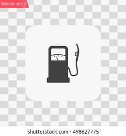 gas station - vector icon