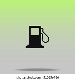 Gas station vector icon
