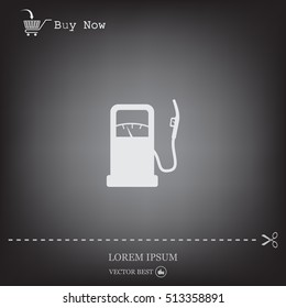 gas station - vector icon