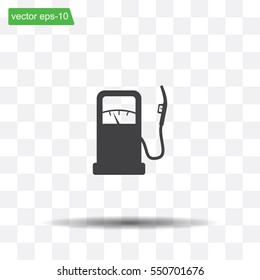 gas station - vector icon