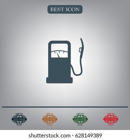 gas station - vector icon