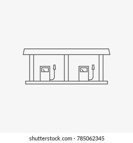 gas station vector icon