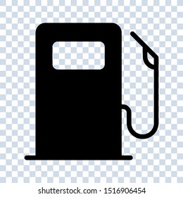 gas station vector icon with blank screen . icon vector illustration.