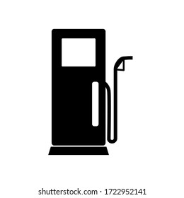 Icono vectorial de la estación de gas para los pasos 10