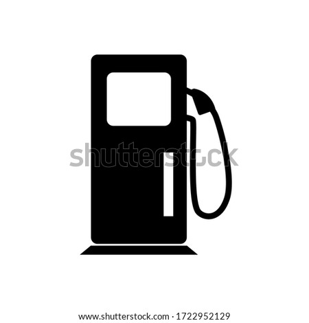 Gas station vector icon for eps 10