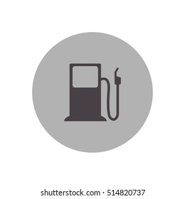 gas station vector icon illustration, for mobile and web design