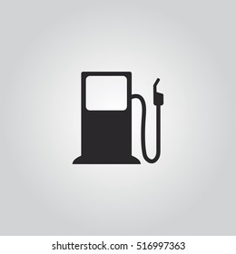 gas station vector icon illustration, for mobile and web design