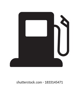 gas station vector icon on white background eps.10