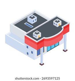  Icono del Vector de la gasolinera que puede modificar o editar fácilmente
