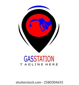 GAS STATION VEKTOR LOGO TAGLINE HERE