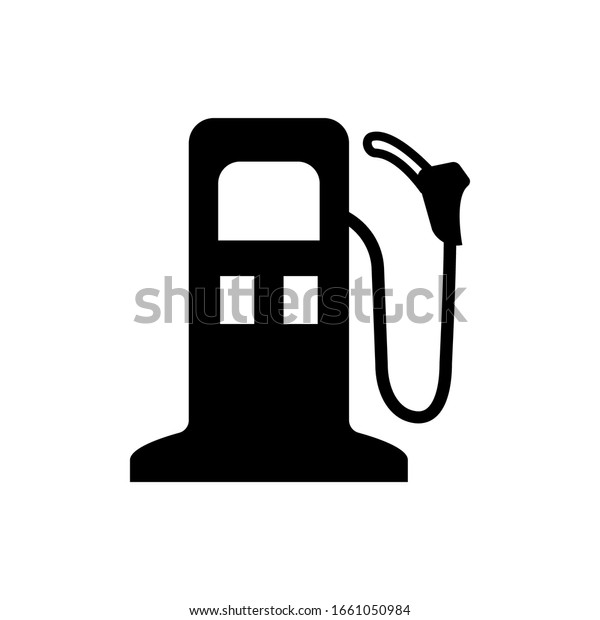 gas\
stations icon design, flat style icon\
collection