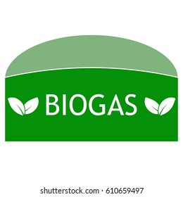 Gas storage with leaves