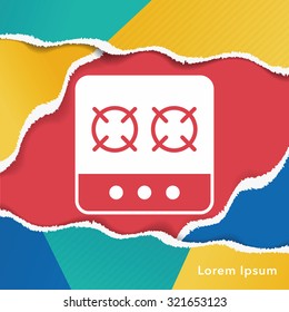 gas stove icon