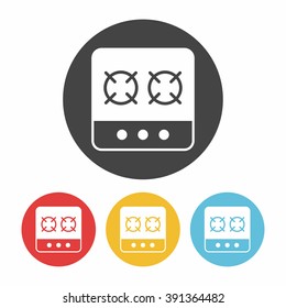 gas stove icon