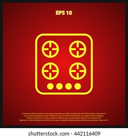 gas stove icon