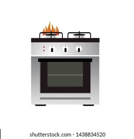 gas stove icon high quality stove