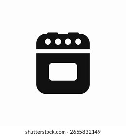 gas stove icon sign vector