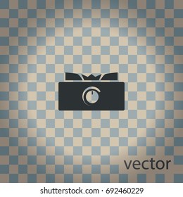 Gas stove icon, vector design element