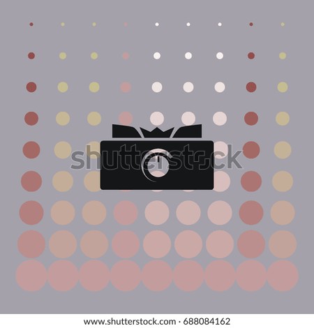 Gas stove icon, vector design element