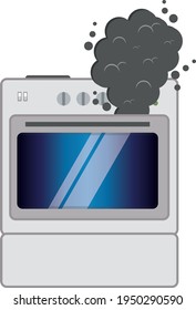Gasherd. Probleme. Probleme mit Küchengeräten.