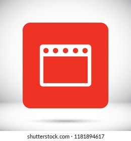 Gas stove  vector icon