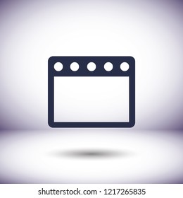 Gas stove  vector icon