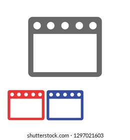 Gas stove  vector icon