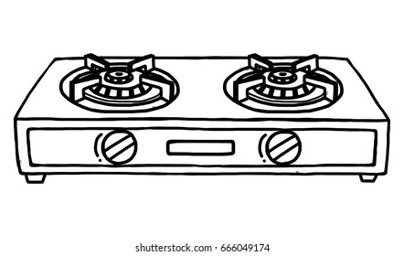 Featured image of post Gas Stove Drawing Download and use them in your website document or presentation