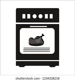 gas stowe vector icon