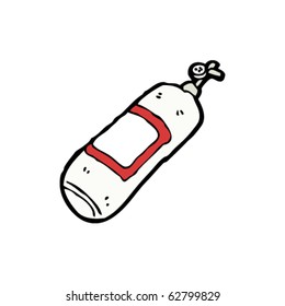 gas tank cartoon
