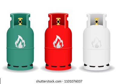 Gas tank graphic vector